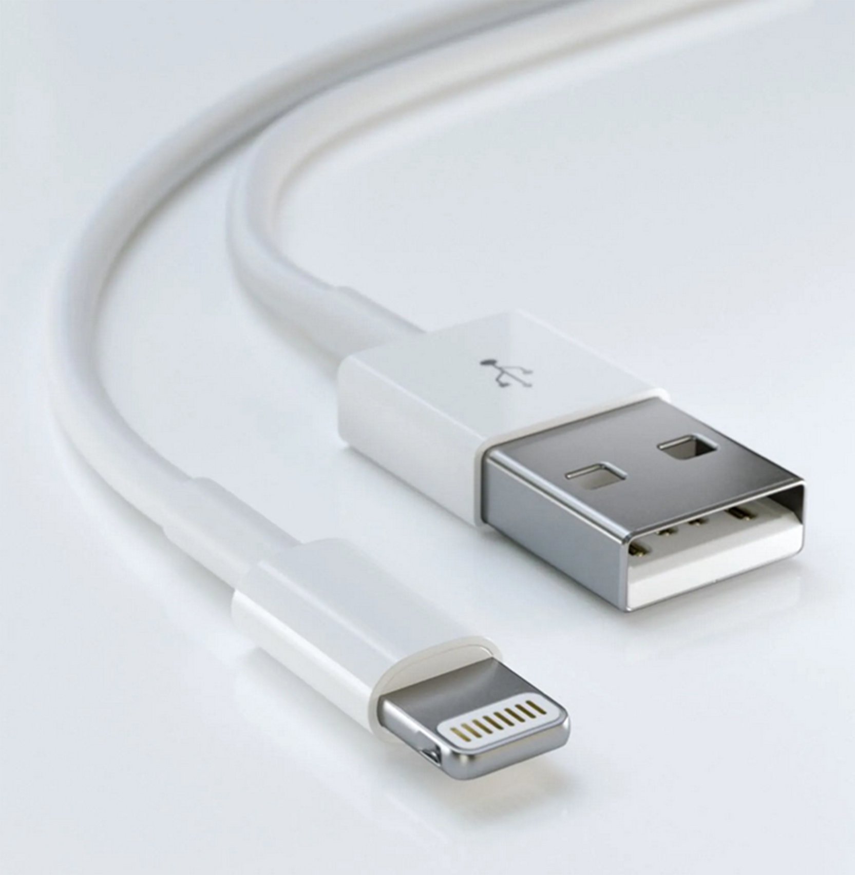 6x iPhone XS Max Lightning auf USB Kabel 2m Ladekabel